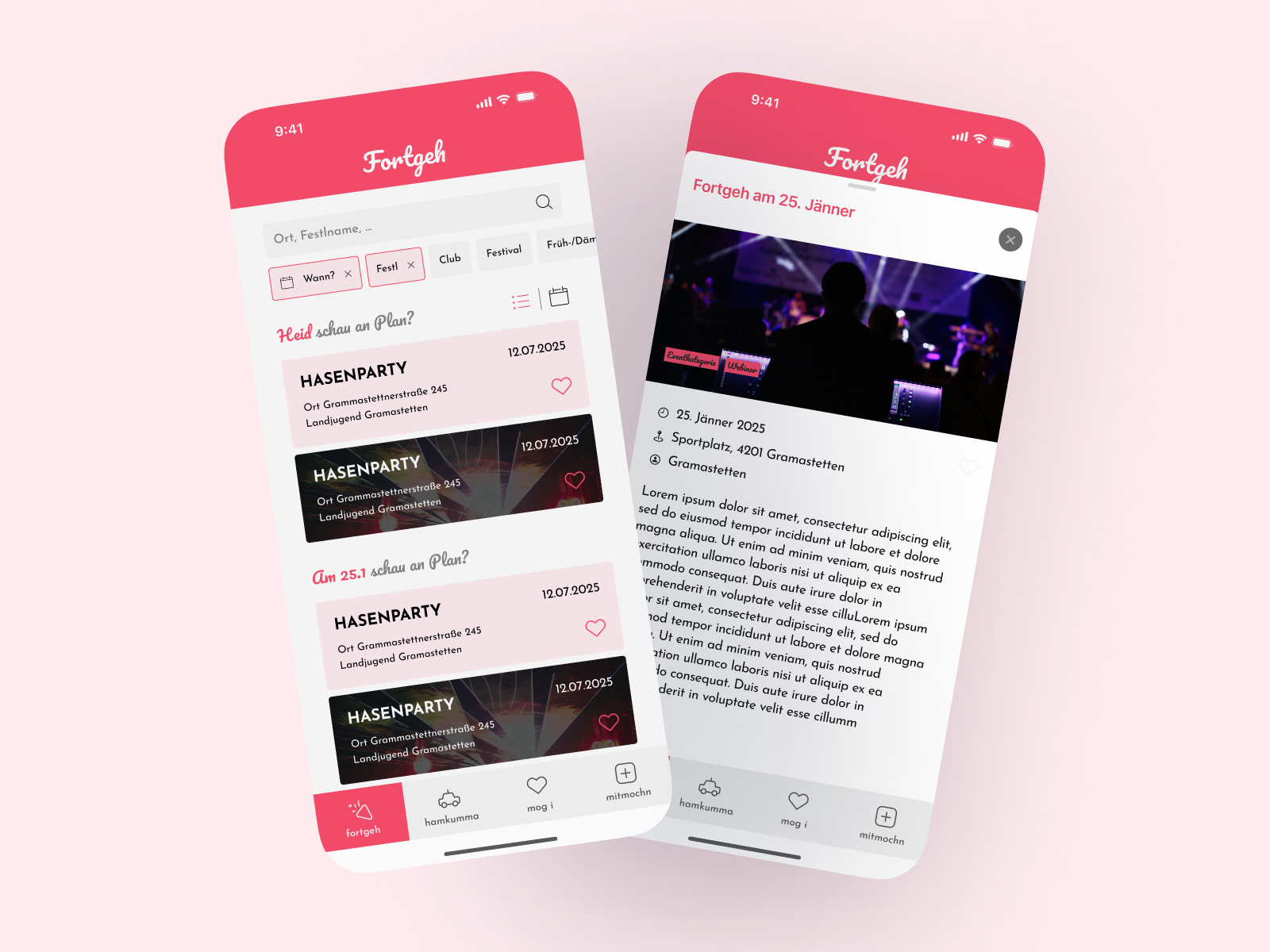 Fortgeh Rebraning and Redesign App