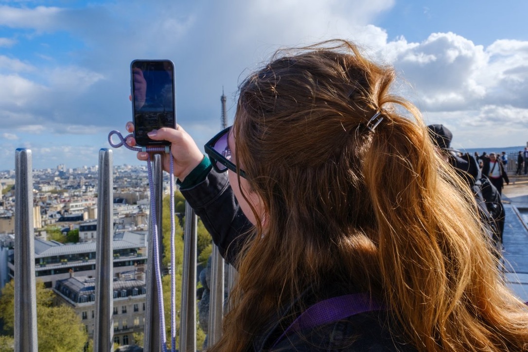 Lena fotografiert